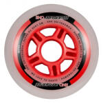 Powerslide Roți cu rulmenți e Complete 80 mm 82A + ABEC 5 + 8 mm Spacer 8-Pack