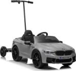 LEAN Toys BMW M5 Platformmal Elektromos Kisautó 9586 -12 V, 2 Darab 45 W Motorral, Szülői Távirányítóval, Ezüst (9586) (9586)