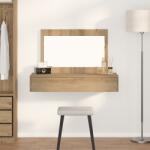 vidaXL fali öltözködőasztal Kézműves Tölgy 100x40x70 cm (865216)