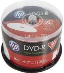 HP DVD-R 4.7GB 16x DVD lemez nyomtatható hengeres 50db/henger (DVDH-16B50N) (DVDH-16B50N) (DVDH-16B50N)