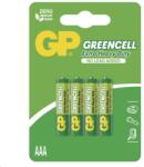 GP Batteries 1.5V Greencell 24G mini ceruza (AAA) elem (4db/blister) (B1211) (B1211) (B1211)