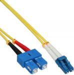 InLine 88656A InfiniBand és száloptikai kábel 15 M LC SC OFC Sárga (88656A) (88656A)