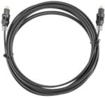 Lanberg CA-TOSL-10CC-0010-BK Toslink apa - Toslink apa Kábel (1m) (CA-TOSL-10CC-0010-BK) (CA-TOSL-10CC-0010-BK)