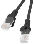 Lanberg UTP CAT6 Patch kábel 1.5m 10db - Fekete (PCU6-20CC-0150-BK) (PCU6-20CC-0150-BK)