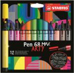 STABILO Pen 68 MAX - ARTY - 12 db (4006381590013) (4006381590013)