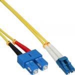 InLine 88656 InfiniBand és száloptikai kábel 5 M 2x LC 2x SC Sárga (88656) (88656)