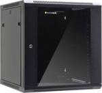 NETRACK 12U 19" fali rack szekrény 600x600mm levehető oldalú grafit (019-120-66-022) (019-120-66-022)