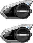 Sena 50S-10D Bluetooth adó-vevő szett - Fekete/Ezüst (2 db / csomag) (50S-10D) (50S-10D)