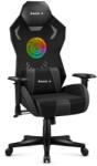 Huzaro Combat 7.6 RGB LED Gamer szék - Fekete (HZ-COMBAT 7.6 RGB BLACK) (HZ-COMBAT 7.6 RGB BLACK)