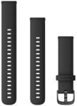 Garmin óraszíj Vivoactive 4S fekete szilikon (18 mm) (010-12932-01) (G010-12932-01) (G010-12932-01)