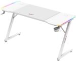 Huzaro Hero 3.3 RGB Gamer asztal - Fehér (HZ-HERO 3.3 WHITE RGB) (HZ-HERO 3.3 WHITE RGB)