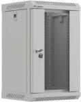 Lanberg 10" Fali rack szekrény 9U 300x300mm - Szürke (WF11-3309-10S)