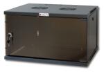 TECHLY I-CASE ER-1009B60 állvány 9U Falra szerelhető állvány Fekete (101614) (101614)