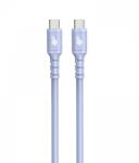 TB AKTBXKUCC2SI10F USB-C apa - USB-C apa 2.0 Adat és töltő kábel - Lila (1m) (AKTBXKUCC2SI10F) (AKTBXKUCC2SI10F)