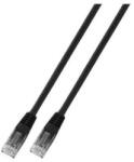 EFB-Elektronik RJ45 Patchkabel U/UTP, Cat. 6, PVC, CCA, 1, 5m, schwarz (K8100SW. 1, 5) (K8100SW.1,5)