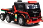 LEAN Toys Mercedes Axor XMX622B Elektromos Kamion 4243 - 24 V, 2 Darab 400 W Motor, LCD Kijelzővel, Szülői Távirányítóval, Piros (4243) (4243)