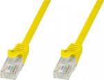 TECHLY ICOC CCA5U-005-YET hálózati kábel Sárga 0, 5 M Cat5e U/UTP (UTP) (ICOC CCA5U-005-YET) (ICOC CCA5U-005-YET)
