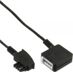 InLine 18847 telefonkábel 15 M Fekete (18847) (18847)