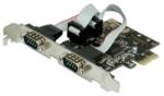 Value PCI-Expressz card 2x RS232 (15.99. 2118-10) (15.99.2118-10)