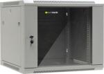 NETRACK 9U 19" fali rack szekrény 600x600mm levehető oldalú szürke (019-090-66-021) (019-090-66-021) (019-090-66-021)