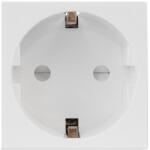 Maclean MCE719W Moduláris Schuko foglalat - Fehér (MCE719W) (MCE719W)