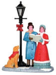 Lemax singing carols Caddington Village 2014 - kvikki