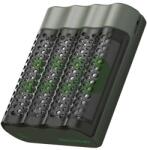 GP ReCyko M452 USB Modell AA/AAA NiMH Akkumulátor töltő + 4db elem (4xAA - 2600mAh) (GPRCKCHM452U433) (GPRCKCHM452U433)