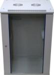 Extralink 18U 600X600 WALL-MOUNTED RACKMOUNT CABINET GRAY Falra szerelhető állvány Szürke (EX. 16897) (EX.16897)