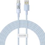 Baseus Gem USB-A apa - USB-C apa Adat és gyorstöltő kábel 2m - Kék (P10373002311-01) (P10373002311-01)