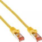 Intos InLine 76950Y hálózati kábel Sárga 0, 5 M Cat6 S/FTP (S-STP) (76950Y) (76950Y)