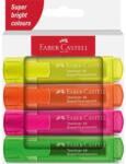 Faber-Castell Faber-Castell: 1546 Neon fluorescent 4 db-os szövegkiemelő filctoll szett (254644) (254644)