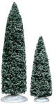 Lemax snowy juniper tree, large & medium s/2 General 2013 - kvikki