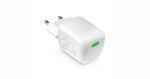 SBS Puro GaN USB-C Hálózati töltő - Fehér (20W) (PUFCMTCUSBC20WGWHI) (PUFCMTCUSBC20WGWHI)