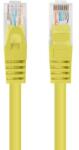 Lanberg UTP cat. 5e Patch kábel 3m - Sárga (PCU5-20CC-0300-Y) (PCU5-20CC-0300-Y)