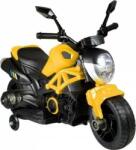 LEAN Toys GTM1188 Elektromos Motorkerékpár - Sárga (4788-uniw) (4788-uniw)