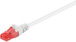 Goobay U/UTP CAT6 Patch kábel 7.5m - Fehér (68638) (68638)