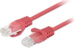 Lanberg PCU6-20CC U/UTP Cat6 RJ45 Patch kábel 3m - Piros (PCU6-20CC-0300-R) (PCU6-20CC-0300-R)