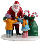 Lemax santa gets a hug General 2023 - kvikki