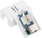 Lanberg UTP RJ45 CAT5e Árnyékolt csatlakozó doboz - Fehér (OS5-0001-W) (OS5-0001-W)