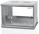 TECHLY I-CASE EL-1006G32 állvány 6U Falra szerelhető állvány Szürke (022212) - xupe