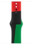 Apple Watch 40mm-es Black Unity sportszíj - S/M (MUQ53ZM/A) (MUQ53ZM/A) (MUQ53ZM/A)