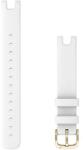 Garmin Lily fehér bőr óraszíj 14mm (010-13068-A3) (g010-13068-A3) (g010-13068-A3)