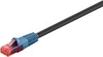 Goobay U/UTP CAT6 Patch kábel 30m Fekete (94393) (94393)