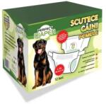 PERFECT Scutece pentru caini femele Perfect Diaper L-XL 12 buc set