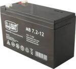 MegaBat MB 7.2-12 12V 7.2Ah AGM Akkumulátor (MB 7.2-12) (MB 7.2-12)