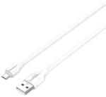 LDNIO LS361 USB-A - Micro USB kábel 2.4 A 1m fehér (5905316143135) (LS361 micro) (LS361 micro)