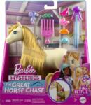 Mattel Barbie Mysteries: Nagy pónikaland játékszett - Világosbarna (HXJ29) (HXJ29)