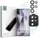 Tech-Protect Samsung SM-S928 Galaxy S24 Ultra edzett üveg képernyővédő fólia + hátsó kameralencse védőüveg - Tech-Protect Supreme Set - átlátszó (TP690442) (TP690442)