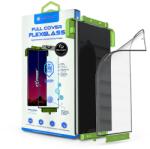 BestSuit Samsung S906 Galaxy S22+ 5G rugalmas üveg képernyővédő fólia - Bestsuit Flexglass 3D Full Cover Biomaster - fekete (PT-6587) (PT-6587)