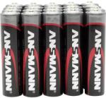 ANSMANN Mikroelem AAA, alkáli mangán, 1, 5V, 20 db, Ansmann Red-Line LR03, AAA, LR3, AM4M8A, AM4, S (5015538) (5015538)
